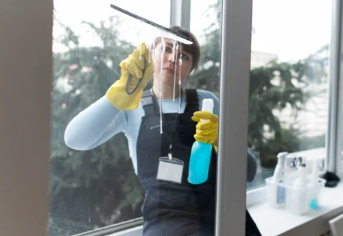 Nettoyage de vitres intérieures et extérieures à Puy-Saint-André